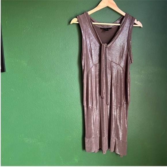 Pre-loved Marc by Marc Jacobs MBMJ does 1920s Glistening Shiny Dress size XS - Picture 1 of 7